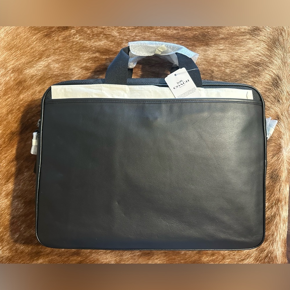 NWT Coach #6705 Ryder Laptop Bag - Picture 2 of 4